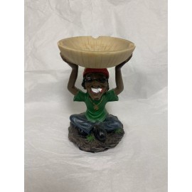 3” Rasta Jamaican Bowl Ashtray