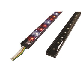 RAMPAGE PRODUCTS 960137 Universal 49" LED Tailgate Light Bar with Reverse Backup Light Function, Black