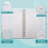 2025 Planner, 6.1" x 8.5" Hardcover Agenda 2025 Daily Planner,