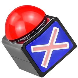 SHUNNBUY Game Buzzer Answer Game Show Buzzer Funny Buzzer Button with Light and Sound for Kids Adult Game Show Night Club Classroom