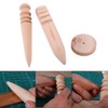 3-in-1 Leather Edge Polisher, Leather Wooden Edge Slicker for Leather