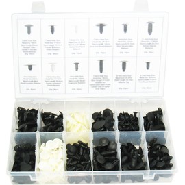 Mounting Clips Assortment Expansion Rivets Expansion Clip Door Trim Clips Plastic Nut Body Clips - Suitable for Many Vehicle Types, 340 Pieces
