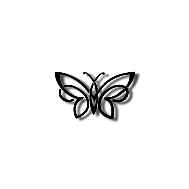 Generic Enchanting Celtic Butterfly Decal Sticker - Mystical Adornment for