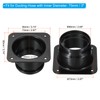 PATIKIL 3" Duct Connector Flange, 2 Pack Dryer Vent Wall