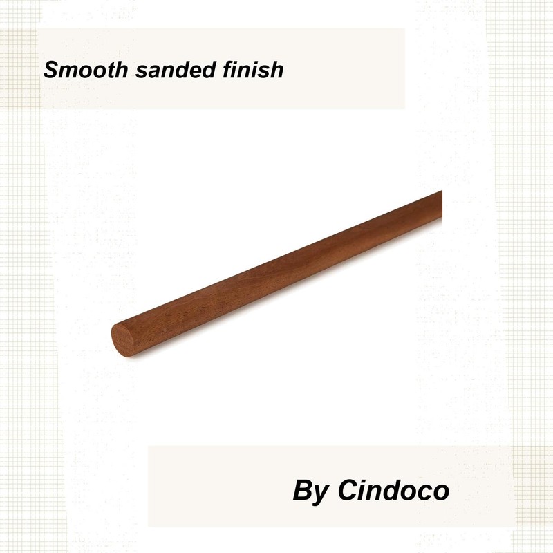 Cindoco Mahogany Dowel 1/2" Round, Single Piece