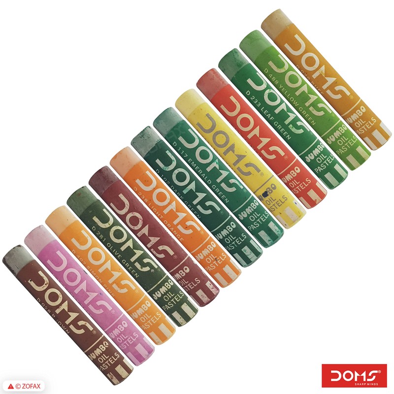 DOMS Oil Pastel Jumbo 50 Shades