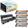 TG Imaging (4 Pack Toner and 1 Pack Drum) Replacement