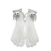 Pingyongchang Toe Socks For Women Funny Holding Hands 3d Eyes