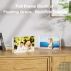 3 Pack 4x6 Acrylic Picture Frames - 20% Thicker Double