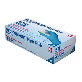 High Risk Comfort Disposable Nitrile Chemical-Protection Safety Gloves