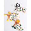 Cute Religious Halloween Vibrant Multicolor Characters Bendables - 4"x3" (Pack