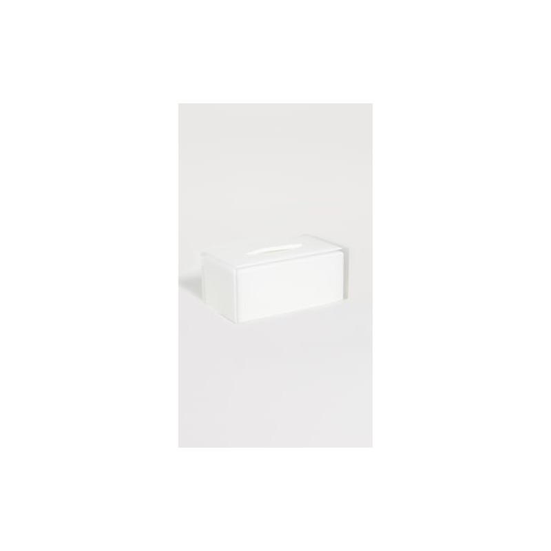 Jonathan Adler Women's Hollywood Long Tissue Box - Clear, White,