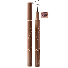 Waterproof Liquid Eyeliner Pen – Smudge-Proof, Long-Lasting & Buildable Korean Eye Liner for Precise, Smooth Application – Deep Color for Eye Makeup & Body Art – Classic Black