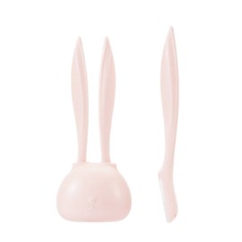 Partner_Reference Honeydew Cutie Bunny Stand Type Eyebrow Trimmer 2p 1pc Pink / 허니듀 큐티버니 스텐드형 눈썹정리칼 2p 1개 핑크