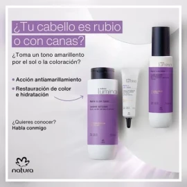 Natura Shampoo Matizador Lumina Natura