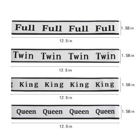 Wuher - Juego de 4 hojas organizadoras de sábanas para ropa de cama elástica, ropa de cama, clóset, almacenamiento de sábanas plegables, organizador de sábanas (King)