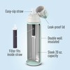 Brita Insulated Filtered Water Bottle with Straw, Reusable, Stainless Steel