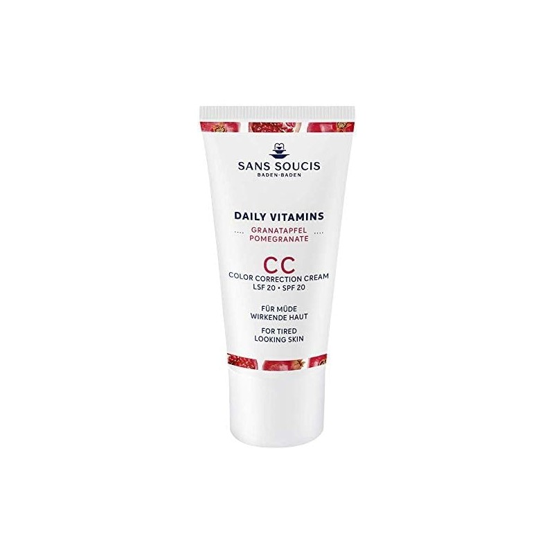 Sans Soucis Daily Vitamins Pomegranate CC Cream Anti-Fatigue SPF 20-2