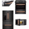 2PC Faux Leather Appliance Handle Covers for Kitchen Use –