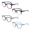 25DU 4 Pack Reading Glasses for Women Men Oprah Style