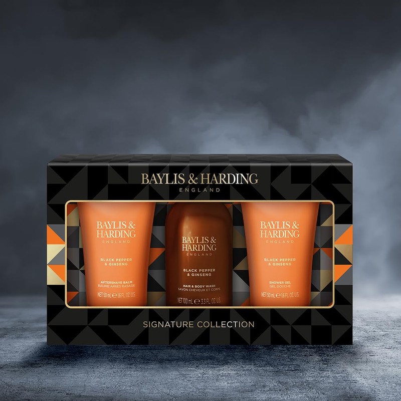 Baylis & Harding Black Pepper & Ginseng Men's Luxury Mini