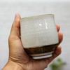 Pair of Tea Cups, Stylish, Kutani Ware for Couples, White