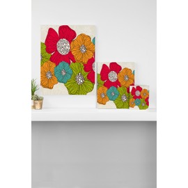 Deny Designs Valentina Ramos Flowers Canvas Wall Art, 8 x 10