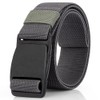 taffeta alley Mens Nylon Elastic Tactical Web Belt for Men