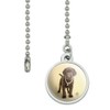 GRAPHICS & MORE Chocolate Lab Labrador Puppy Dog Crown Necklace