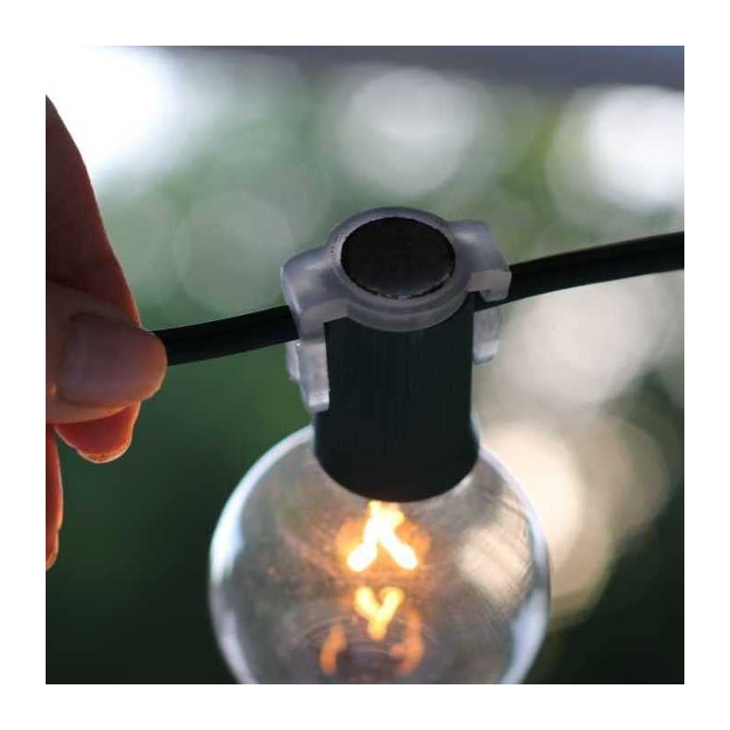 GFQHF Heavy Duty Light Clips,Extra Strong Magnetic Christmas Light Clips,