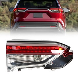 labwork Driver Side Inner Tail Light Replacement for Toyota RAV4 2019 2020 2021 Rear Tail Light Brake Lamp Assembly LH Left Side 815900R060 TO2802148