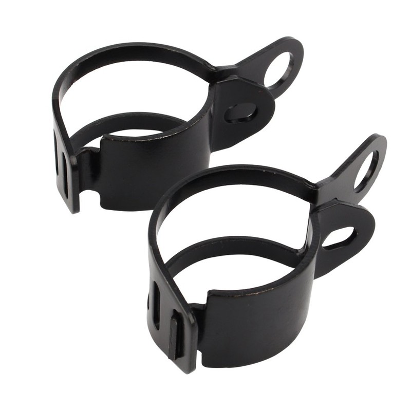 2 pcs/pair Motorbike Turn Signal Mount Bracket, Universal Indicator Fork