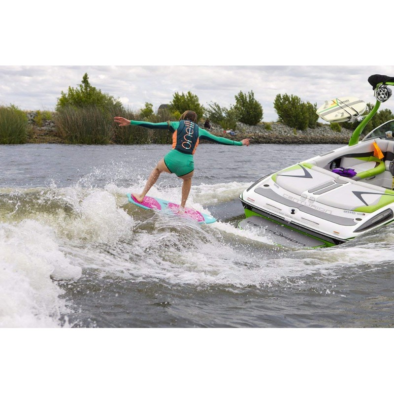 O'Neill Women's Slasher Comp Vest, Black/Black, 6