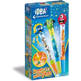 Mini Fabrik Monster Clementoni Ballpoint Pen Set Creative