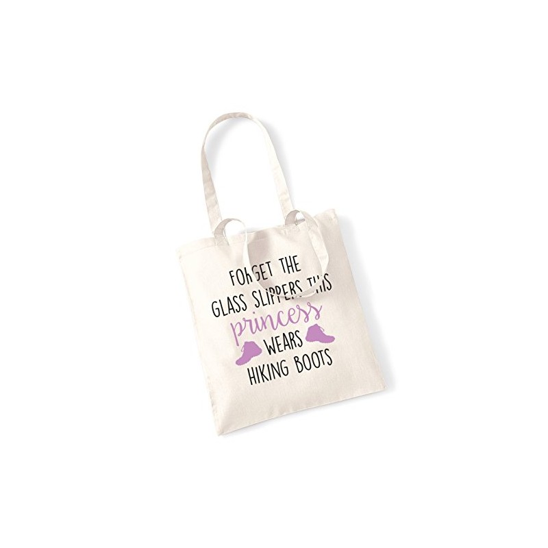 Forget the glass slippers this princess wears hiking boots tote
