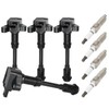 SCITOO SCITOO 4 ignition coils wilth 4 iridium Spark Plugs,for