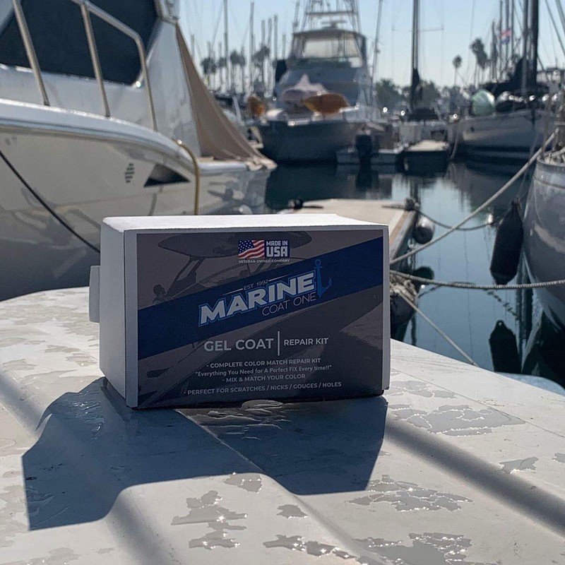 MarineCoat One Premium Marine Gelcoat (Black without Wax, Gallon)