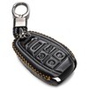 Vitodeco Genuine Leather Smart Key Fob Case Protector Compatible for