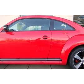 Jaguar Auto Accessory Door Handle Trim Molding Scratch Cover Guards Carbon Fiber 4 Door Pack