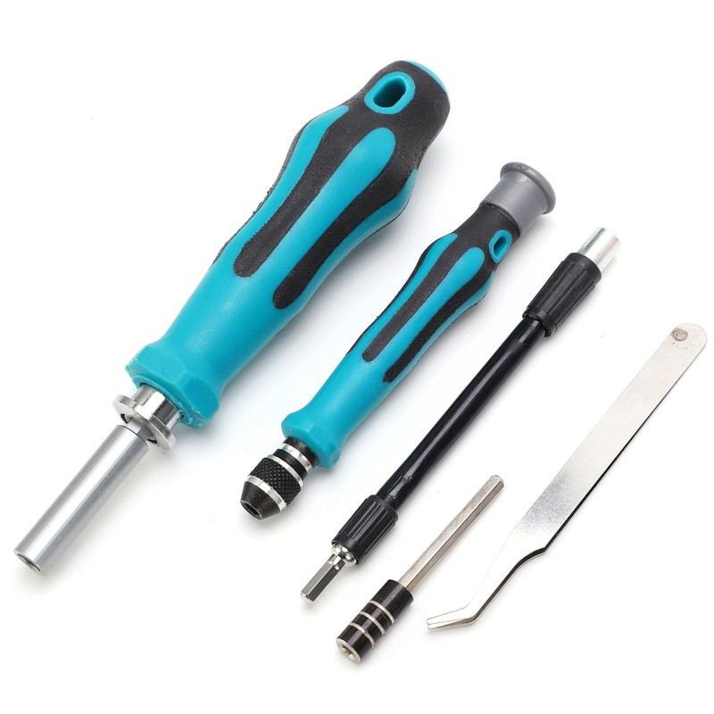 Screwdriver MultiShape Magnetic Bit Manual Tightening Set Metal Repair Replacement