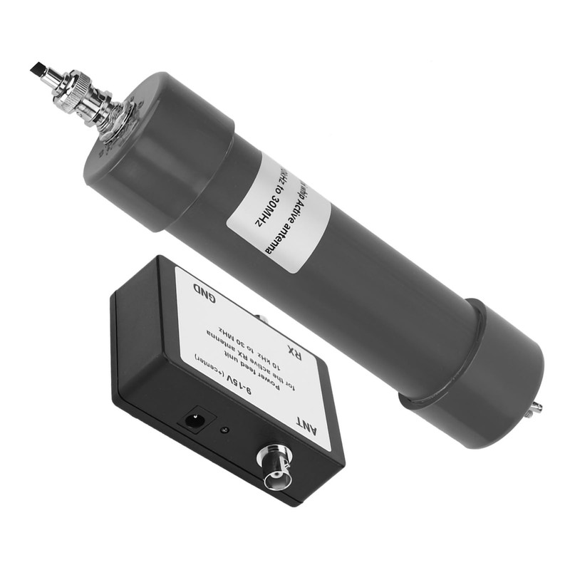 MUNEFE Active Antenna, 10 kHz to 30 MHz Mini Whip