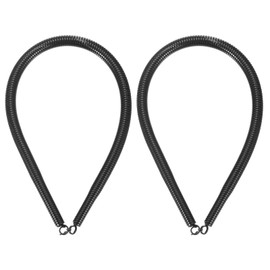 sourcing map 2pcs PVC Spring Tube Bender 12.5mm OD 520mm Long Conduit Pipe Bender Bending Spring for Pipe Bending Devices in Home Hydropower, Black