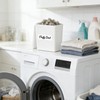 Rainmae Magnetic Laundry Lint Bin with Lid, Dryer Lint Bin,