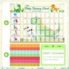 khlerox Potty Training Chart for Toddlers with 63 Reusable Magnetic