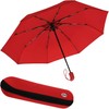 iX-brella First Class Umbrella with Case - Sturdy Large Stormproof,