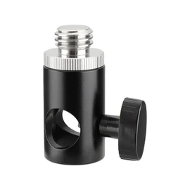 CAMVATE 16 mm Light Stand Head with 5/8 Inch - 11 Male to 1/4 Inch - 20 Female Thread Screw for Tripod Laser Level Adapter Bosch