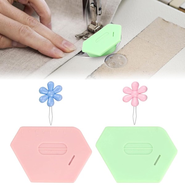 Magnetic Seam Guide for Sewing Machine,Multifunctional Hem Guide with Needle
