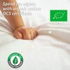 Organic Mattress Protector Single 90x200 cm - Certified OCS® and