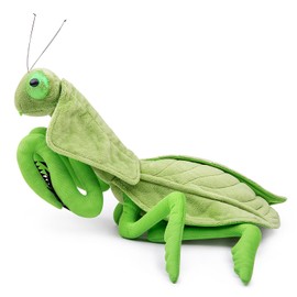 lilizzhoumax Simulation Mantis Plush Toy 33cm/13”, Realistic Stuffed Animal Mantis Plush Toy, Cute Mantis Plush Toy, Super Soft Mantis Plush Home Decoration Animal Toys, Gift for Kids