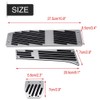 EVGATSAUTO Set of 4 Car Foot Pedal Pads for 1